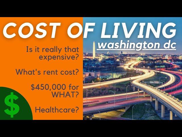 Cost of Living in Washington DC + Montgomery County MD (2021 Deep Dive)