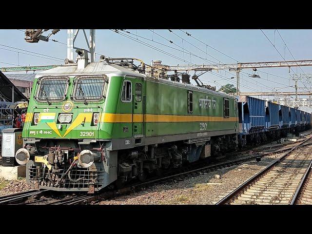 Indian Railways || Malgari Train in Kirnahar Railway Station   || Kirnahar Birbhum