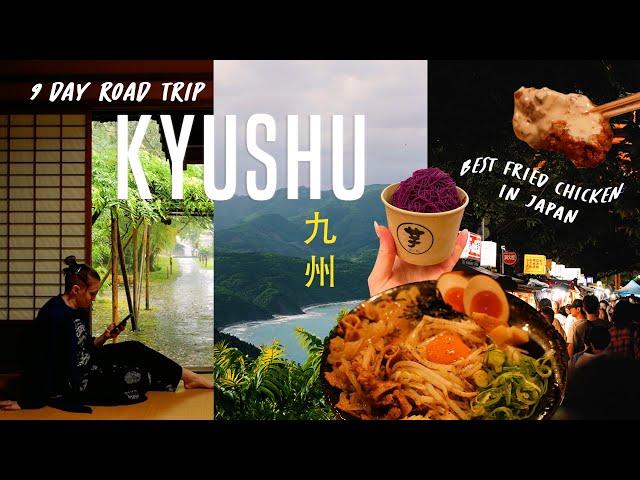 9 day road trip across Kyushu, Japan | 4K, cinematic, food & travel vlog