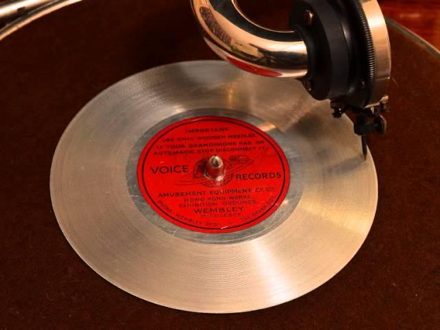 2 Metal 'cut your own records' from the 1920's period