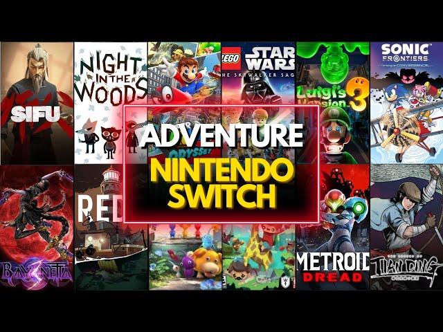 Top 50 Best ADVENTURE Games for NINTENDO SWITCH (2024)