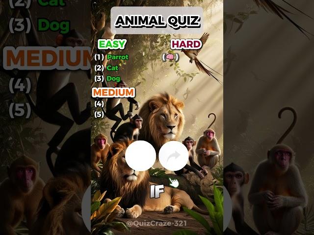 ColorBlind Quiz | Guess the ANIMAL name CHALLENGE #QuizCraze #quiz #trivia