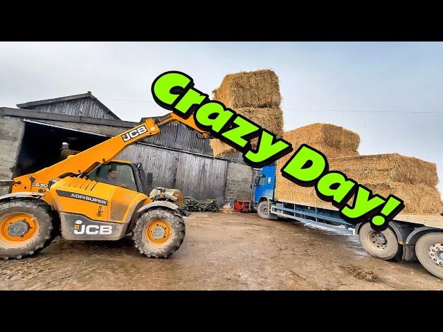 HOW To Change A Tractor Tyre With A Sledge Hammer: Need It Fixed Bust Water Pipe Repair For The Cows