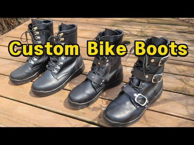 바이크부츠 커스텀, 바이크 부츠 만들기, Custom Bike Boots, Custom Motorcycle Boots