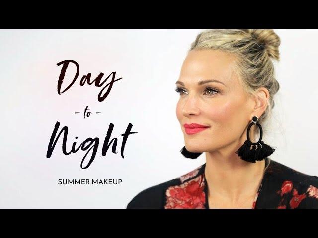 Beach To Dinner Vacation Makeup Tutorial | Molly Sims 2018