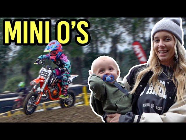 MOTO MOM MODE INITIATED AT MINI O'S | Paige Craig Takes Jagger Racing Alone at an Amateur National