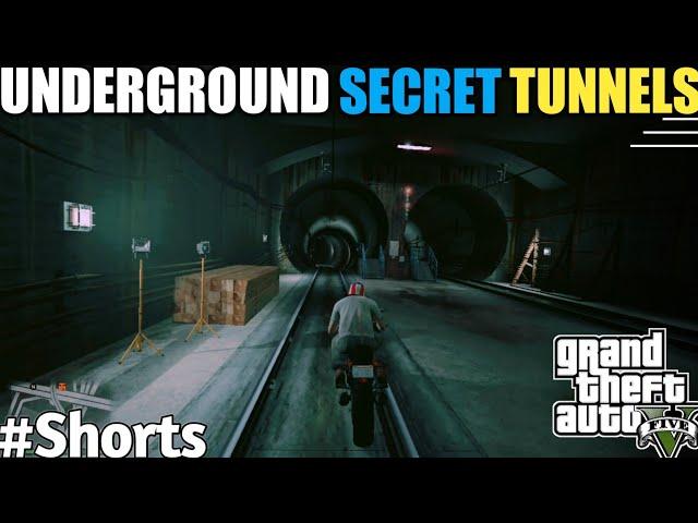 #Shorts Los santos Underground Another Secret Tunnels - GTA V|| Arabi The Gamer
