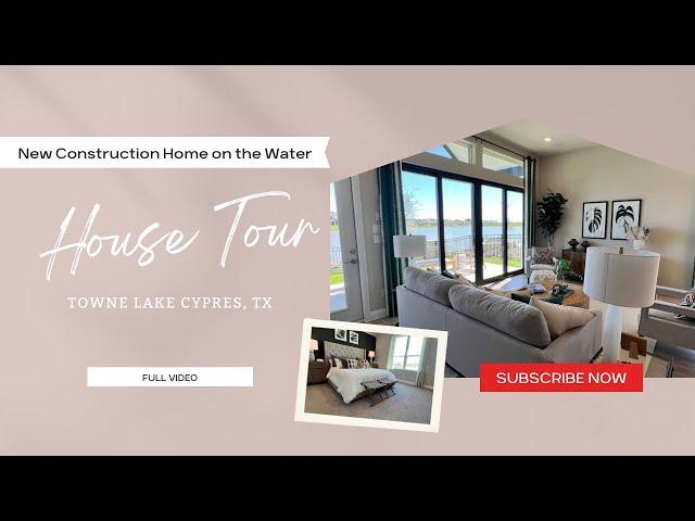 New Towne Lake Beazer Home in Cypress Texas: FULL VIDEO TOUR