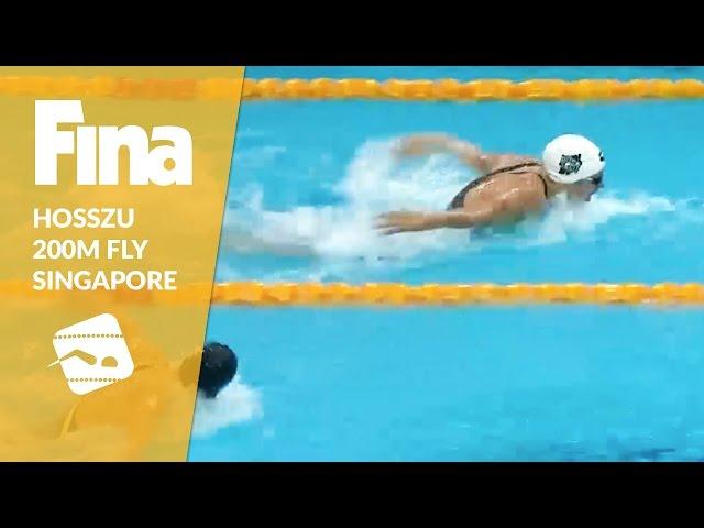 Katinka Hosszu - The Hungarian powerhouse – 200m Butterfly #7 Singapore