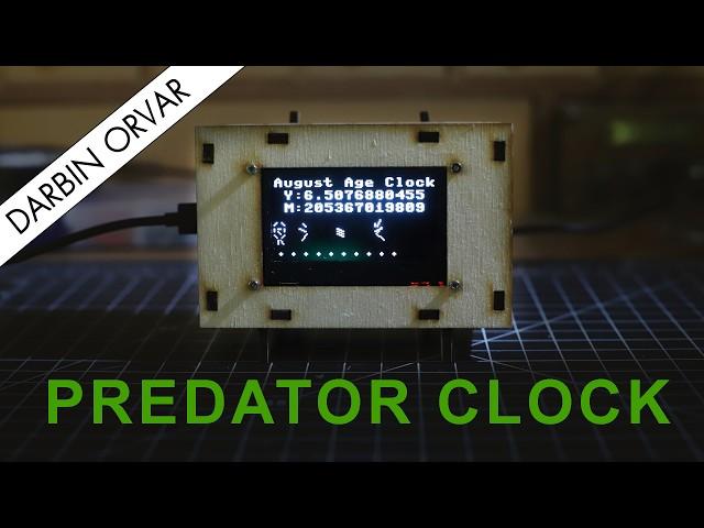 Predator Style Clock