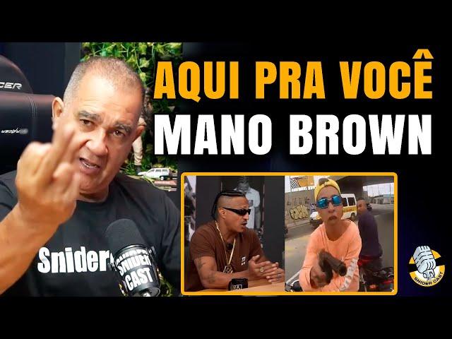 MANO BROWN FALOU QUE É MELHOR TRABALHAR NA BIQUE1RA DO QUE SER MOTOBOY - Sgt Castro