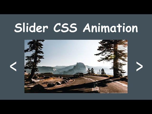 Slider Animation | HTML CSS