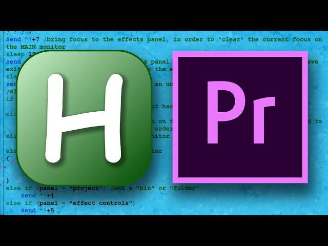 How to use AutoHotKey with Premiere - step by step tutorial for beginners!