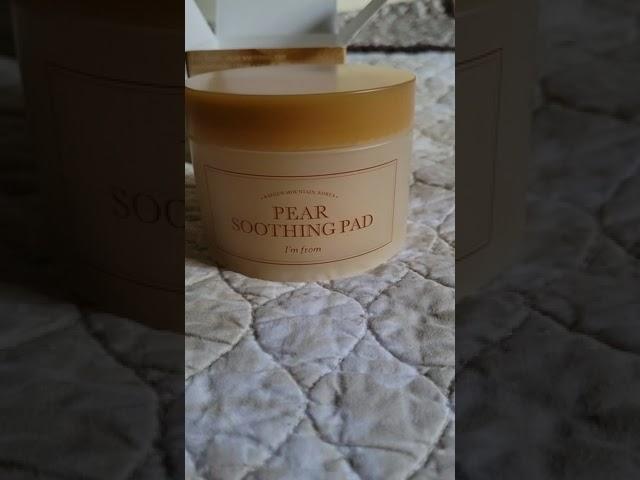 Unboxing - Korean Skincare - I'm From Pear Soothing Pads