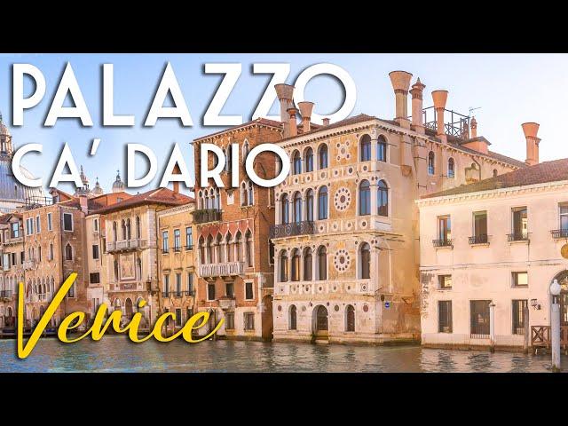 PALAZZO CA' DARIO FOR SALE IN VENICE, DORSODURO - CANAL GRANDE | ROMOLINI