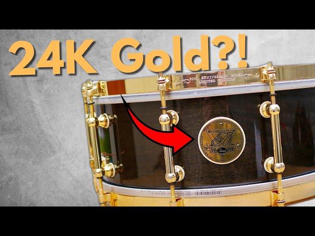 Aerosmith's Gold Plated Snare Drum Is CRAZY!