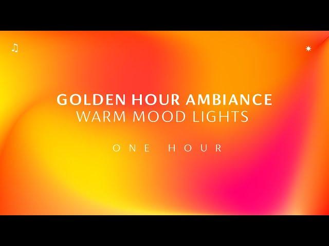 Warm Lights with Chill Music - 1 HOUR - Stress Relief