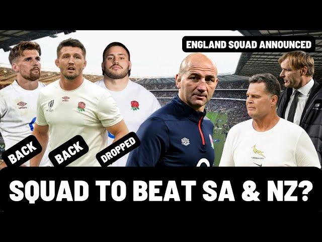 ENGLAND SQUAD ANNOUNCED | A TEAM TO BEAT SA & NZ??