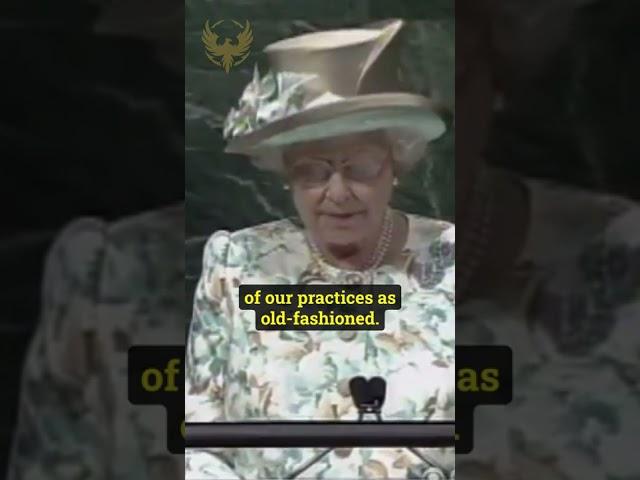 Wisdom Beyond Her Years: Our Gracious Queen #queenelizabeth #shorts