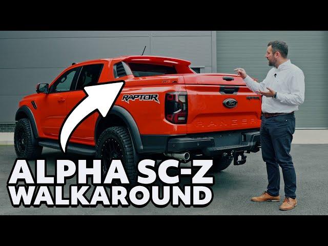 2023+ Ford Raptor Alpha SC-Z Sports Tonneau Cover Walkaround & Demonstration