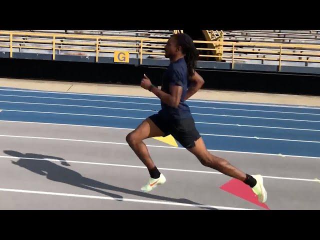 Workout Wednesday: NCAA 400m Champ Randolph Ross 'Blind' Workout