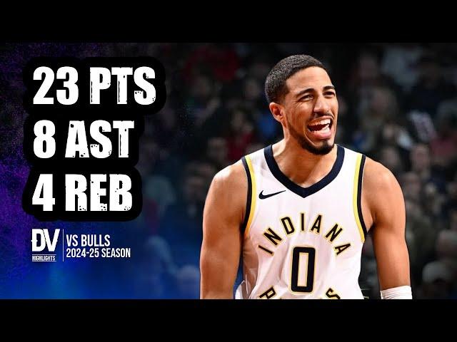 Tyrese Haliburton vs Bulls 23 pts 8 ast 4 reb | Dec 06, 2024 | Regular Season