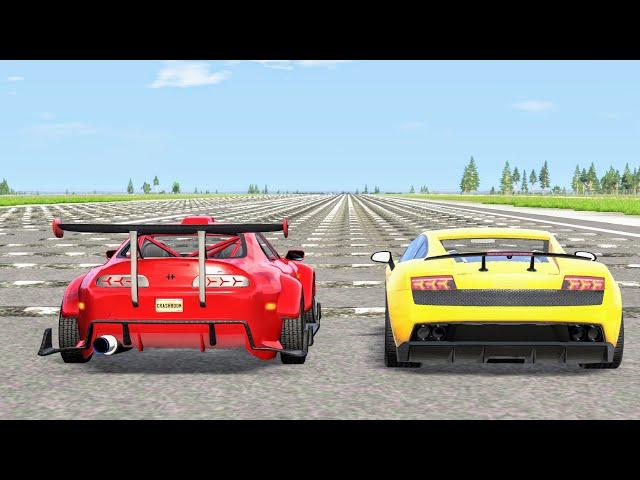 Cars vs 100 Speed Bumps #5 – BeamNG Drive | CrashBoomPunk