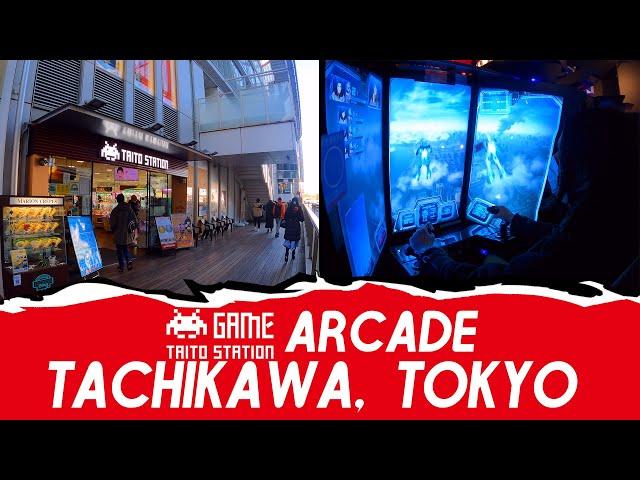 TAITO GAME STATION -  ARCADE action in TACHIKAWA