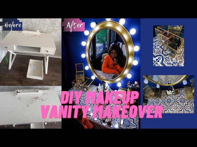 DIY Makeup Vanity Makeover | This Is Fenique