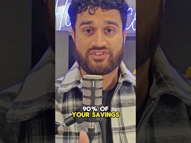 90% savings into crypto