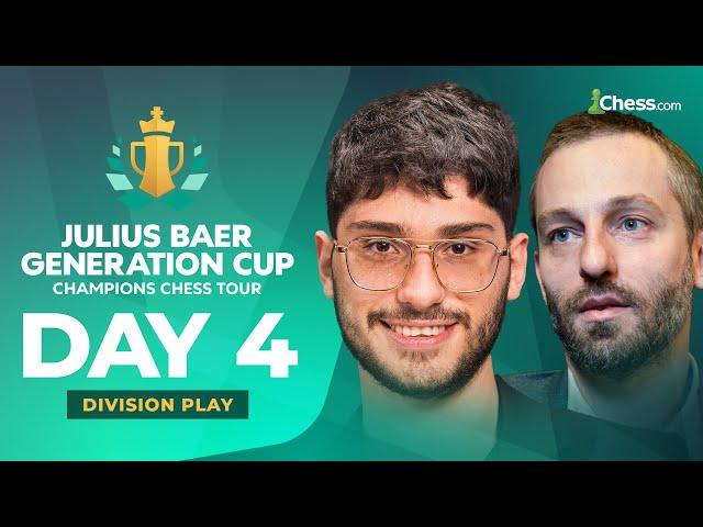 Magnus v Levon & Alireza v Grischuk In Winners SF! Julius Baer Generation Cup DIV I