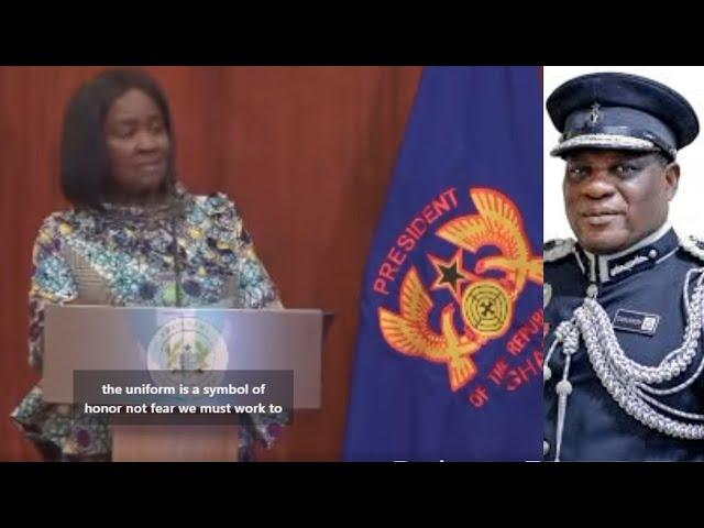 WOW! VICE PRESIDENT Jane Naana ''SURPRISES'' Mahama & IGP With...
