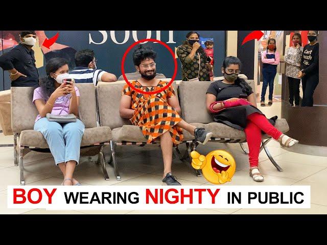 SELLING LADIES NIGHTIES |TELUGU PRANKS | DREAMBOY JAYSURYA