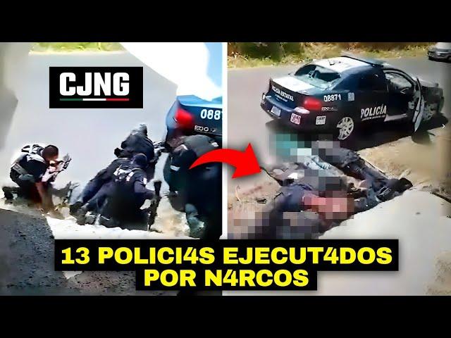 SlCARlOS EJECUT4N a 13 P0LICÍ4S en una EMBOSCADA MORTAL (Policia SUPLICA AYUDA)