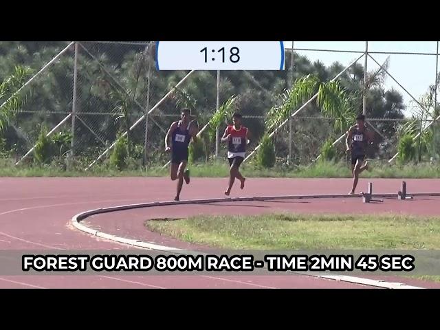 H.P police bharti 800M RACE  #forestguard #sprint #100meter