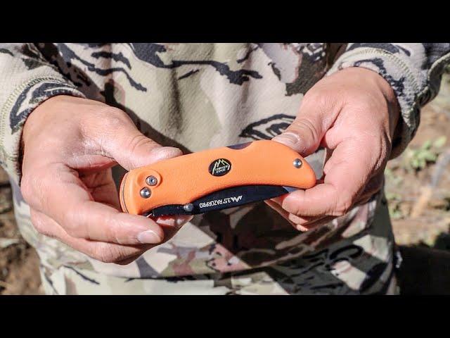 Elk Processing with the Outdoor Edge Razor Pro Knife