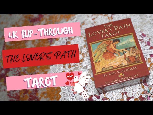 4K FLIP-THROUGH: The Lovers Path Tarot  Kris Waldherr #4k #loverstarot #tarotflipthrough