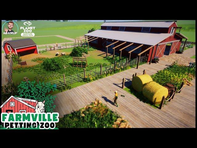 Building A Petting Zoo In Planet Zoo | Farmville Zoo Part 1 |