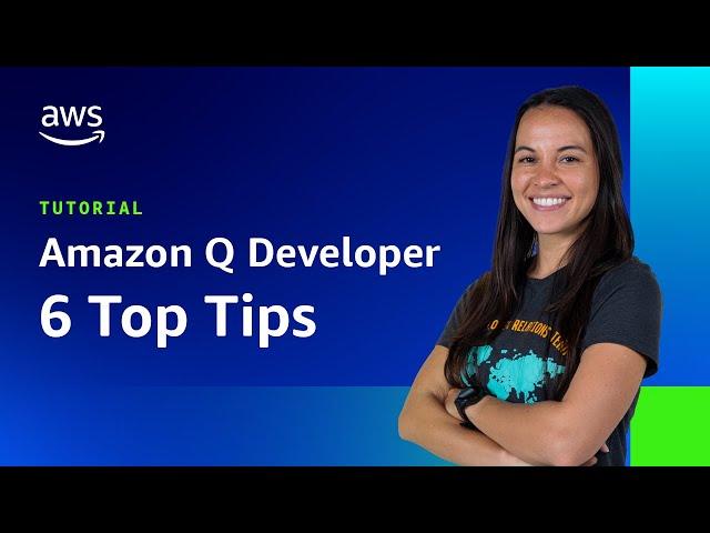 6 Ways to Boost Your Coding Productivity with Amazon Q Developer