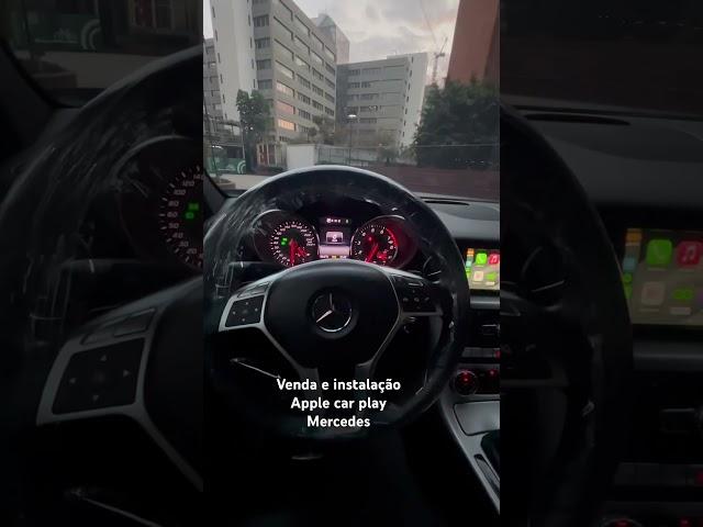 Instalação Apple car play Android auto Mercedes SLK ‪11 98377‑3799‬ Mka premium Instagram #carplay