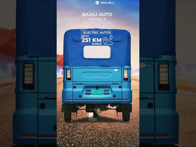 Bajaj Gogo Electric Auto rickshaw 2525 | #new #model #shorts