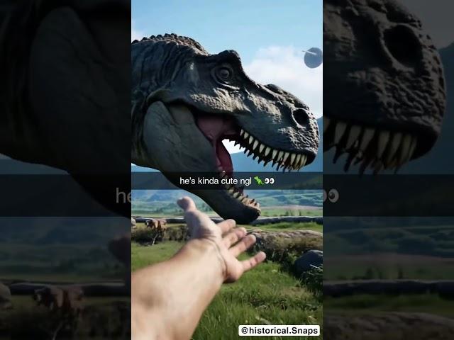 If Snapchat existed a long Time ago  #ai #history #snap
