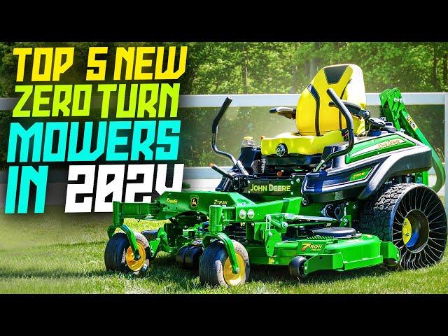 Top 5 New Zero Turn Mowers 2025 | Best Zero Turn Lawn Mowers 2025