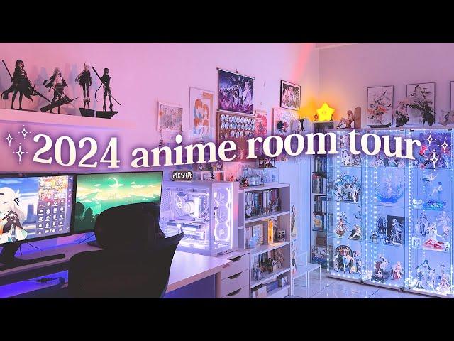 2024 Anime Room Tour // Anime Figures & Merch Collection, PC Setup, etc 