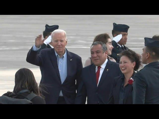 US President Joe Biden arrives in Lima for APEC summit | AFP