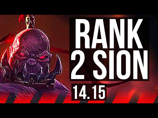 SION vs AATROX (TOP) | Rank 2 Sion, 51k DMG, 7 solo kills | JP Master | 14.15