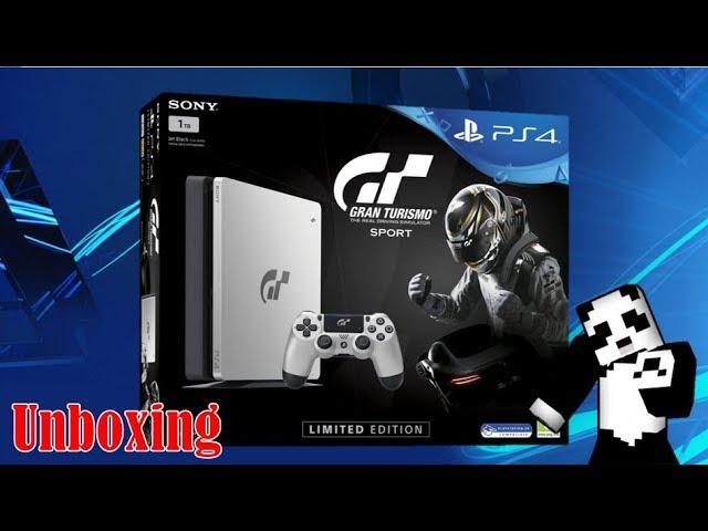 PS4 Slim - Gran Turismo Sport Limited Edition - UNBOXING!