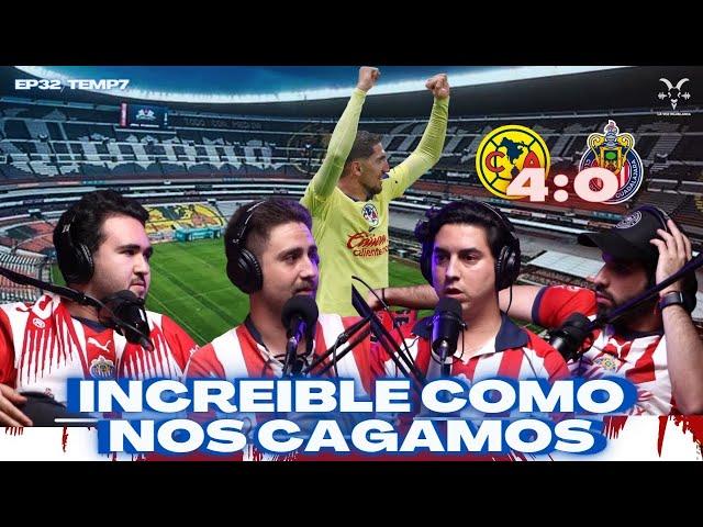 Pena y vergüenza es poco. America 4-0 CHIVAS