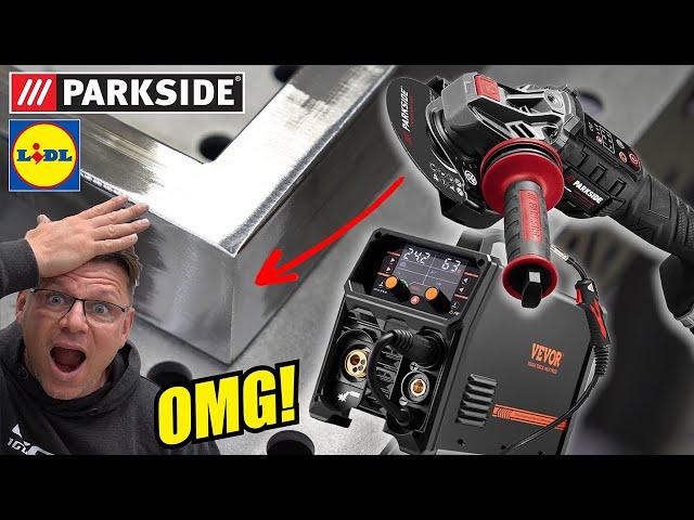 Professional WORK with CHEAP tools?! LIDL PARKSIDE & VEVOR in the test | Igor Welder