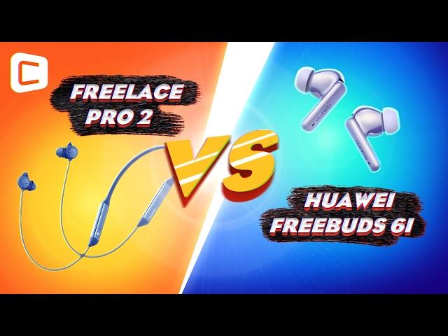 Сравнение Huawei FreeBuds 6i и FreeLace Pro 2